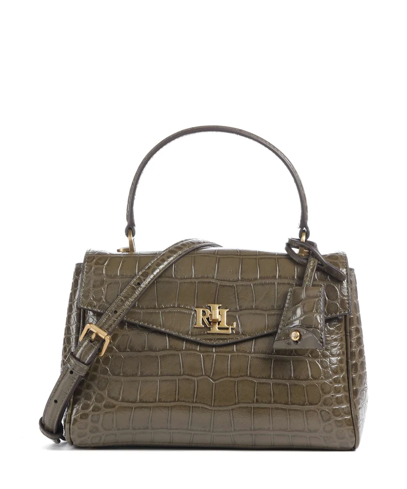 Lauren Ralph Lauren Farrah Small Borsa a mano botanic green