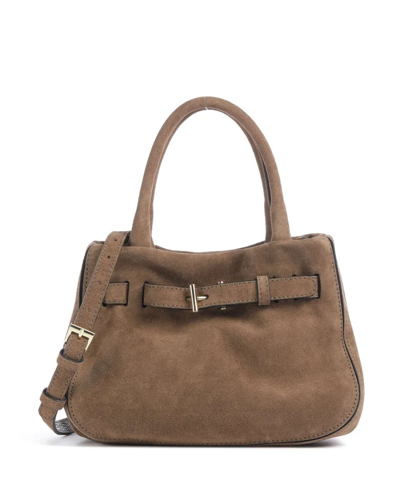 Abro Suede Jill Borsa a mano khaki