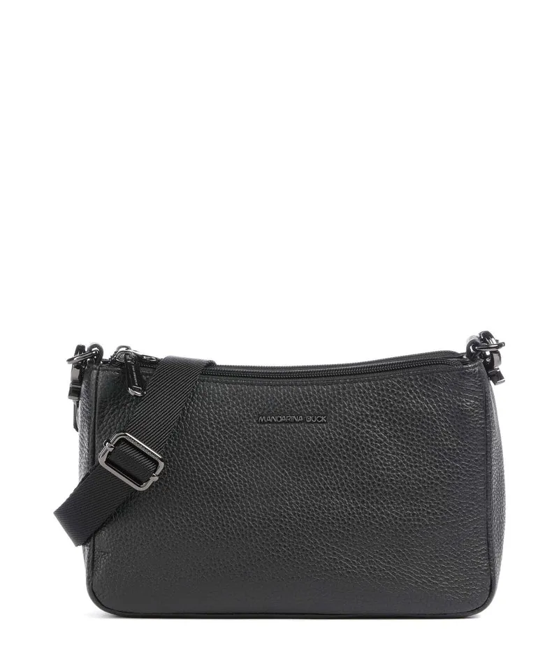 Mandarina Duck Mellow Leather Borsa a tracolla nero