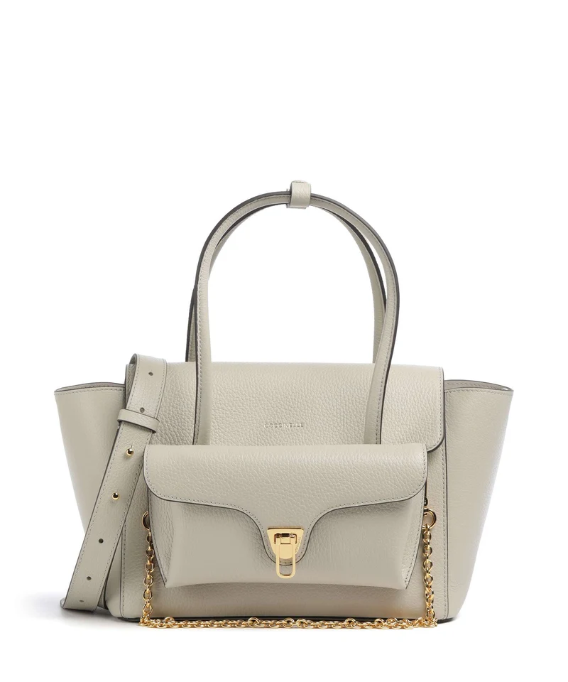 Coccinelle Beat Double Borsa a mano eucalipto