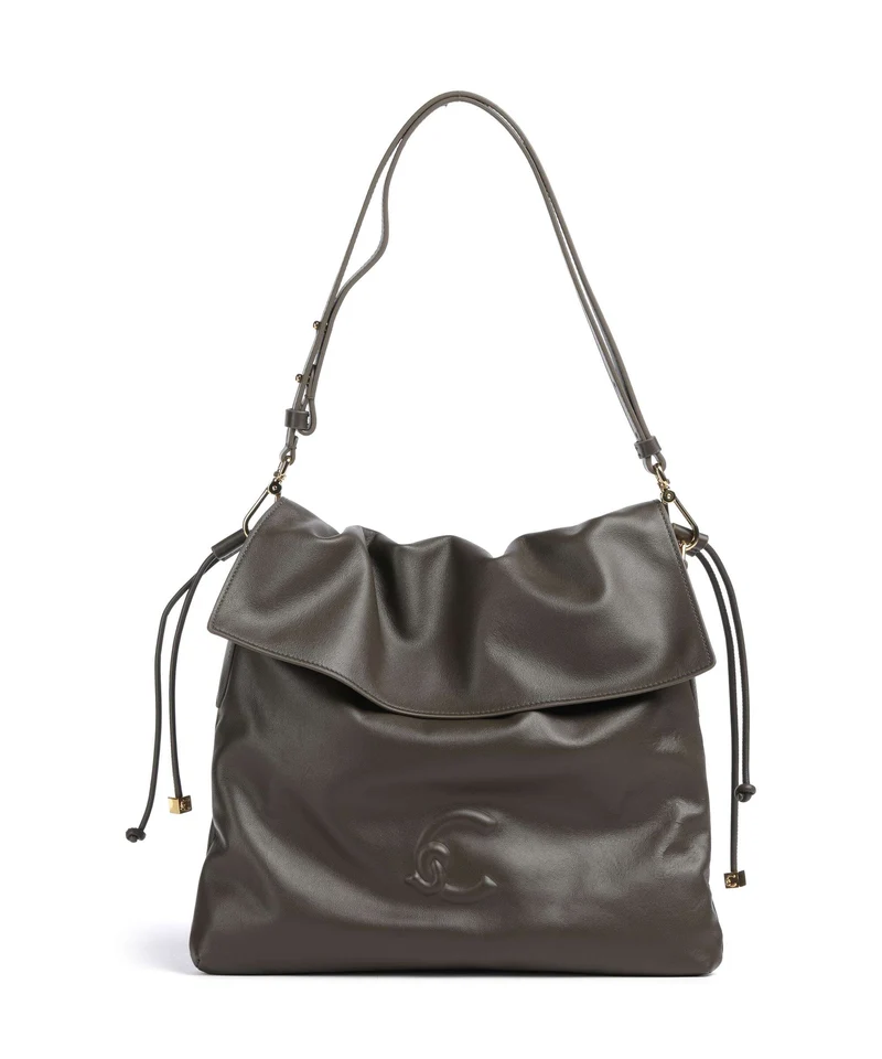 Coccinelle Lidia Borsa hobo fango