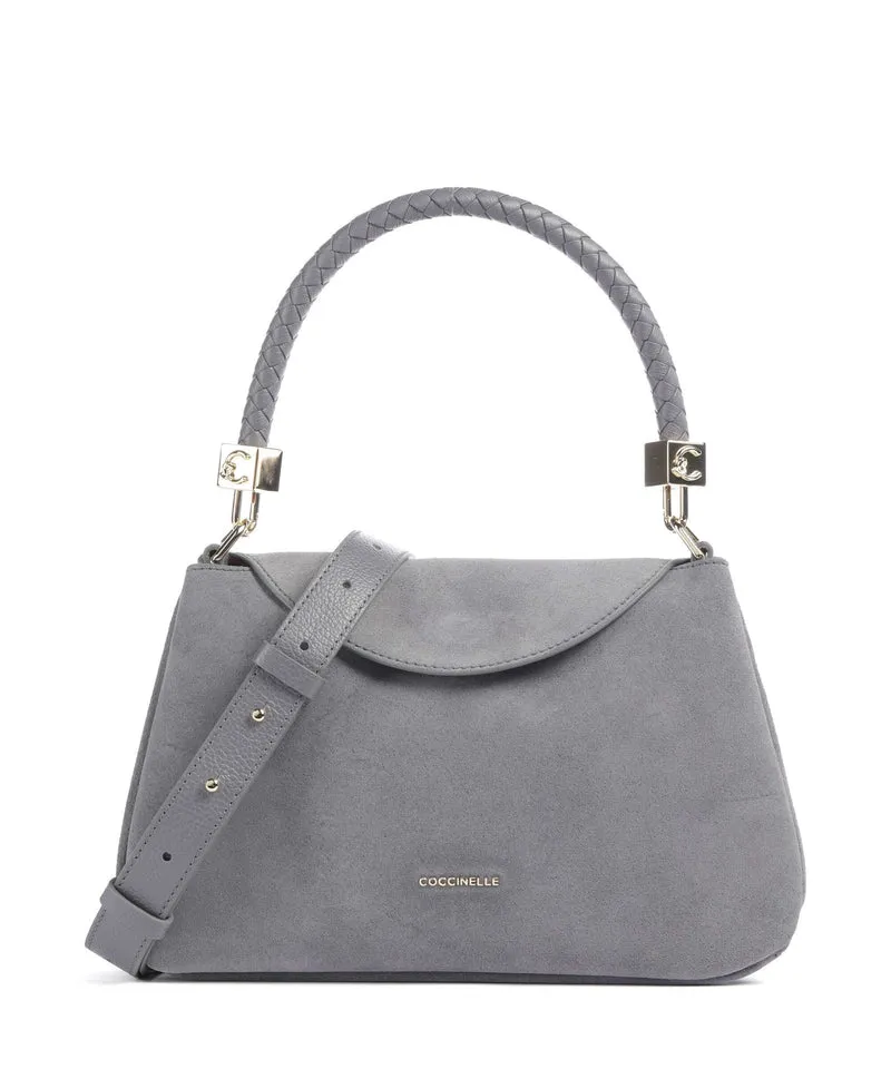 Coccinelle Tiggy Suede Borsa a spalla stove
