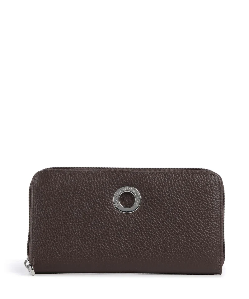 Mandarina Duck Mellow Leather Portafoglio espresso