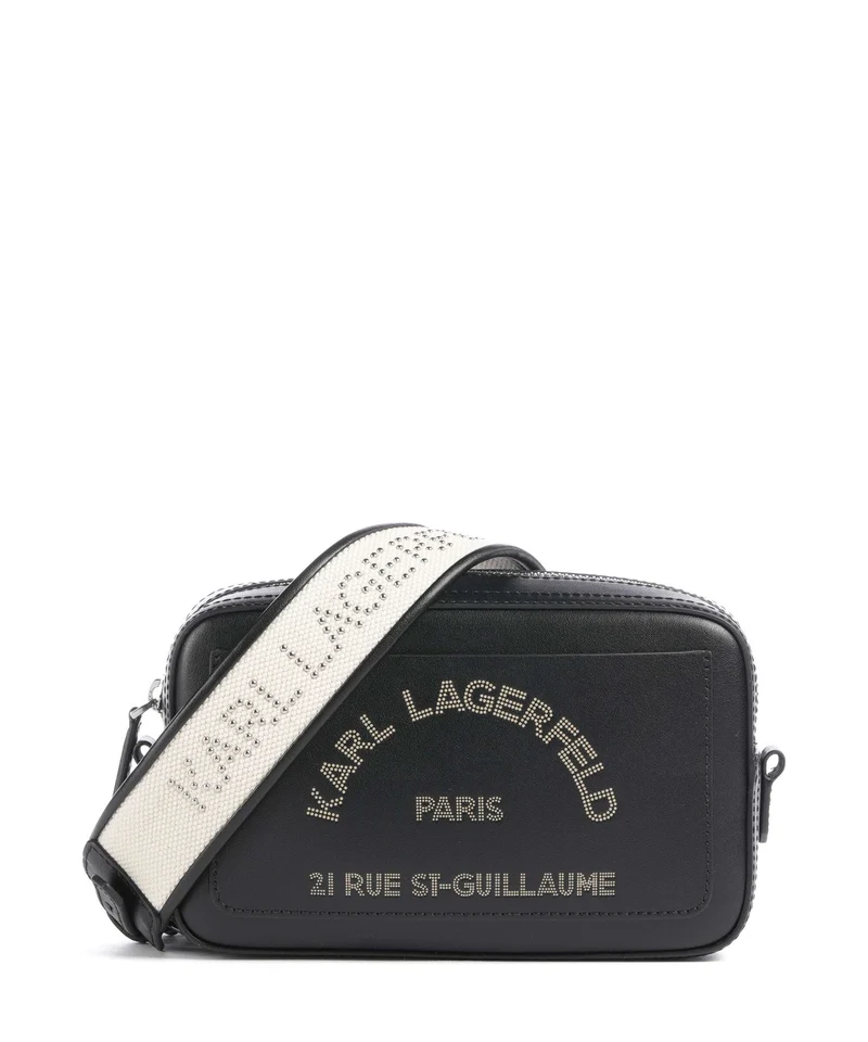 Karl Lagerfeld K/Daily Borsa a tracolla black nickel