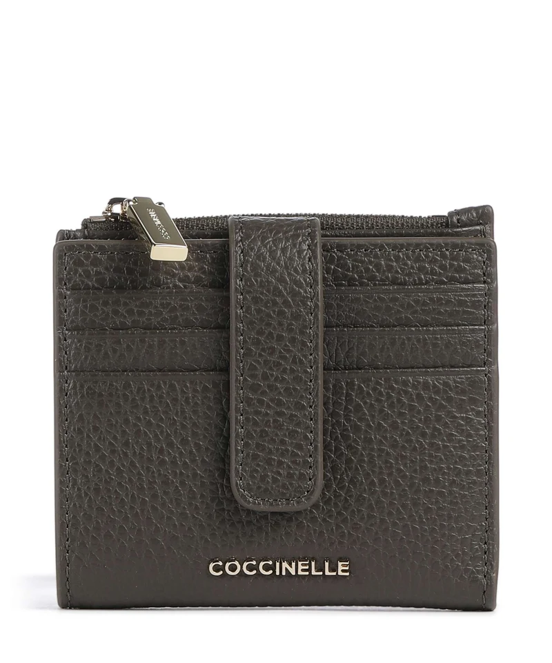 Coccinelle Metallic Soft Portafoglio fango