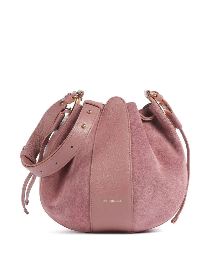 Coccinelle Boom Borsa a secchiello winter rose