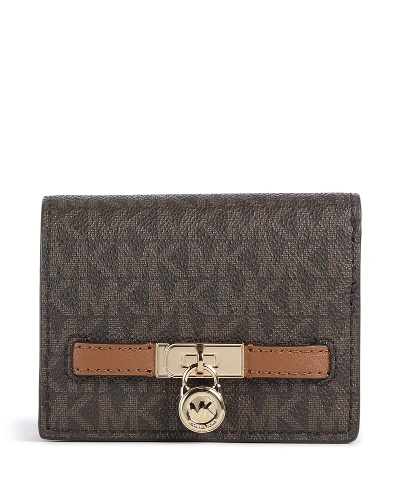 Michael Kors Hamilton Moderne Small Portafoglio brown/acorn