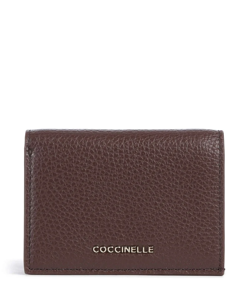 Coccinelle Metallic Soft Portafoglio berry