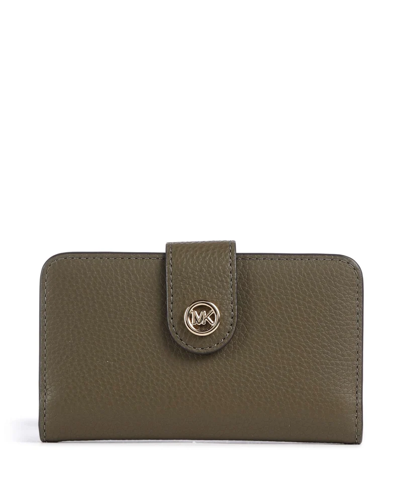 Michael Kors MK Pop Charm Medium Portafoglio loden
