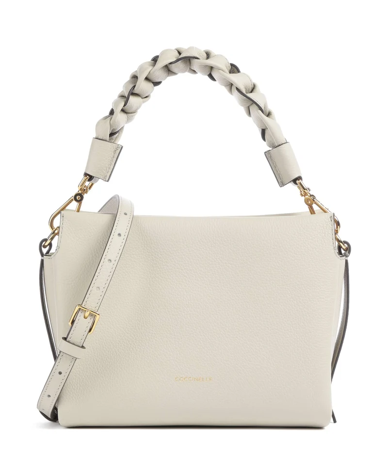 Coccinelle Boheme Grana Double Borsa a mano eucalipto/fango