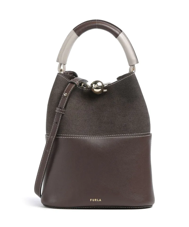 Furla Sfera S Borsa a secchiello espresso/brown