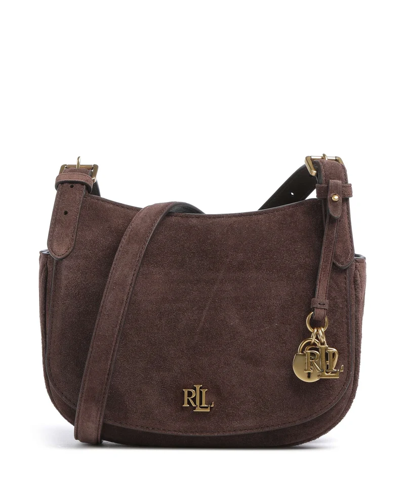 Lauren Ralph Lauren Marcy Medium Borsa a tracolla chestnut brown