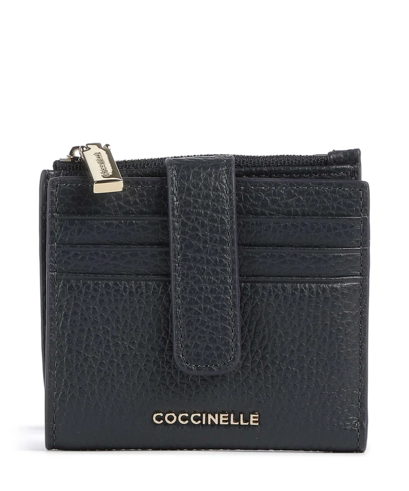 Coccinelle Metallic Soft Portafoglio midnight blue