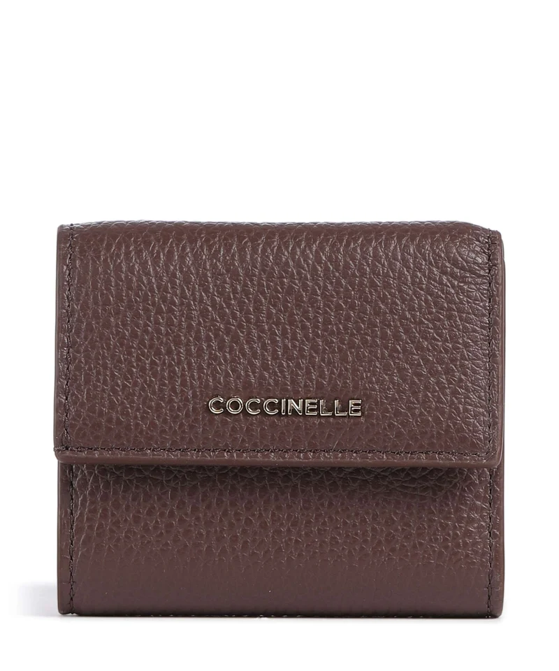 Coccinelle Metallic Soft Portafoglio berry
