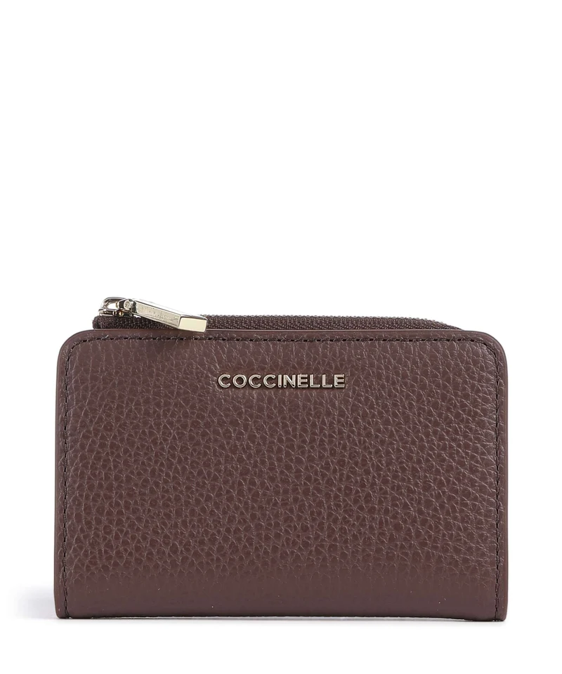 Coccinelle Metallic Soft Portafoglio berry
