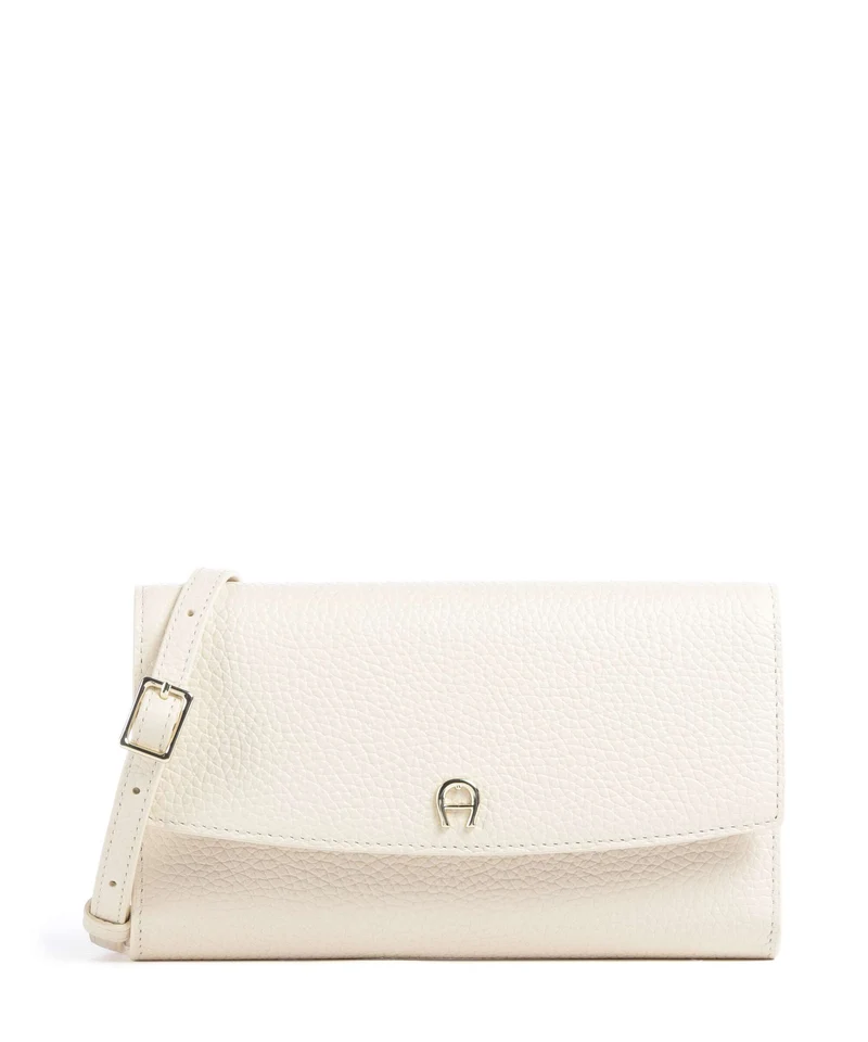 Aigner Portafoglio macadamia white