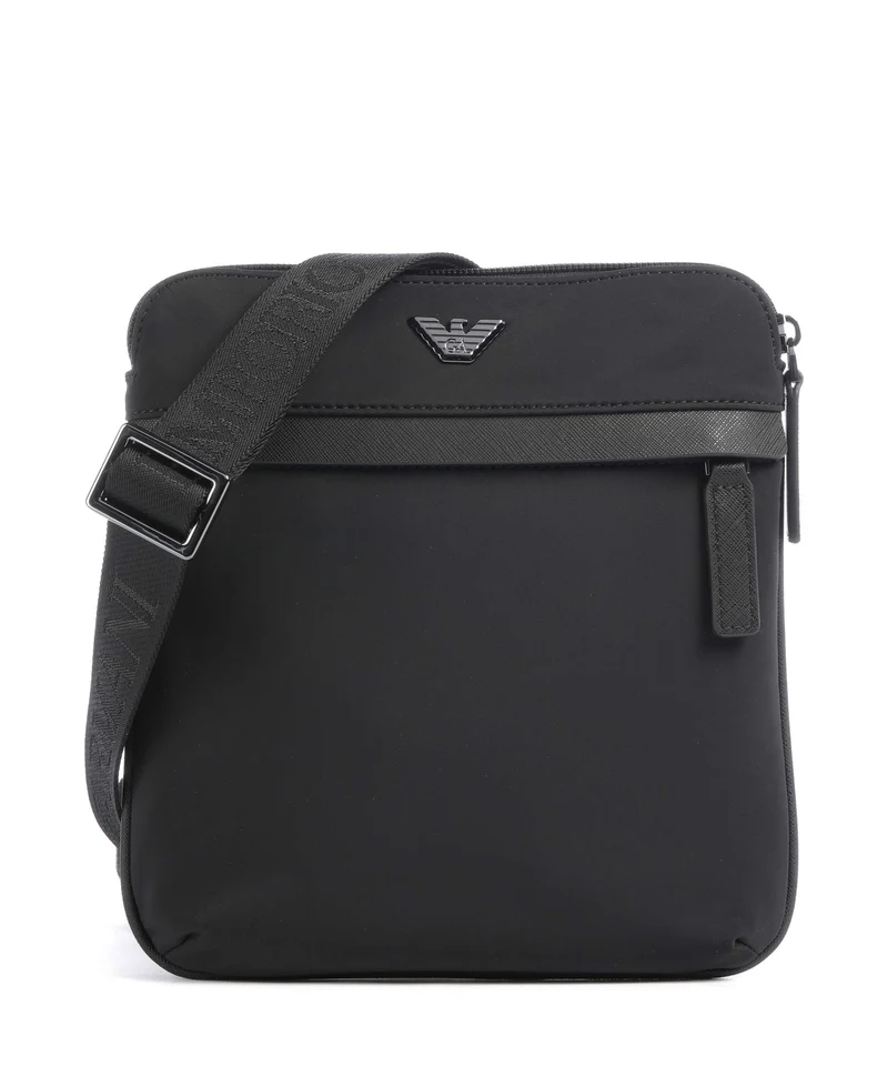 Emporio Armani Nylon Recycled Borsa a tracolla black beauty