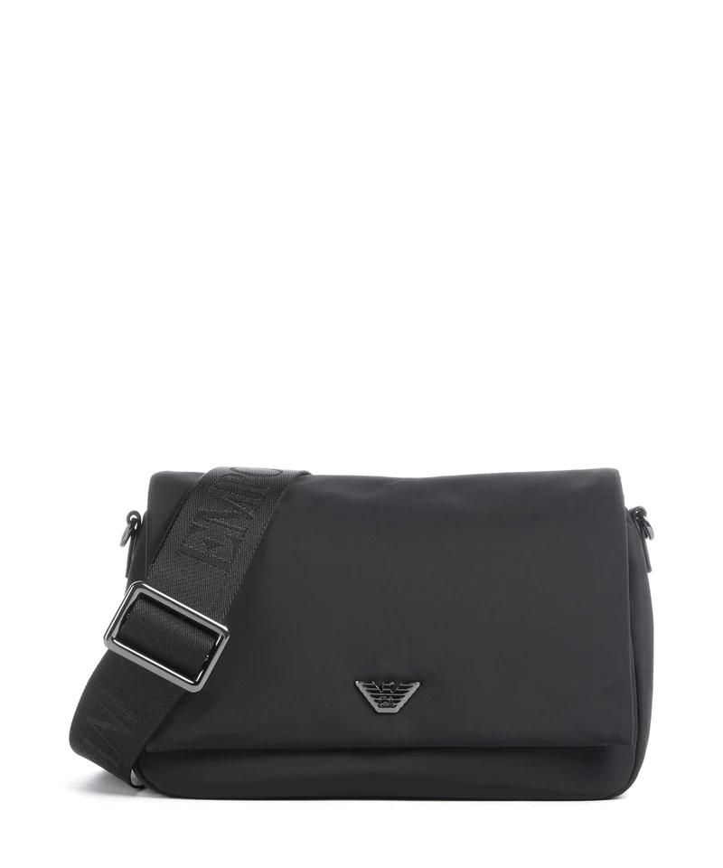 Emporio Armani Nylon Recycled Borsa a tracolla black beauty