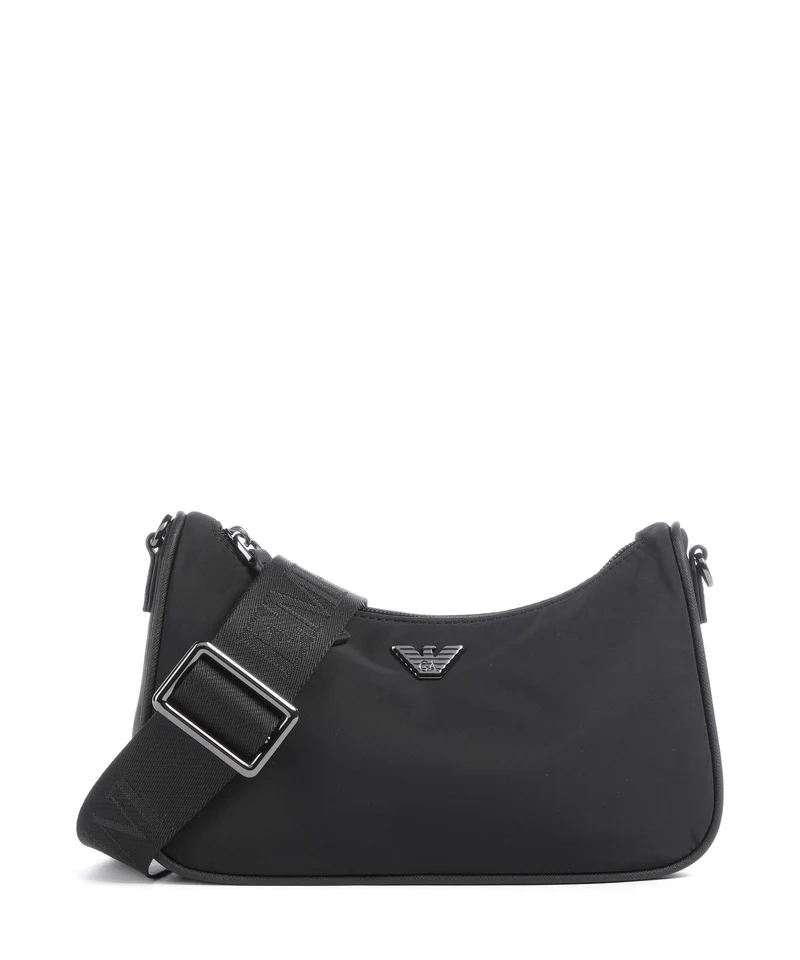 Emporio Armani Nylon Recycled Borsa a tracolla black beauty