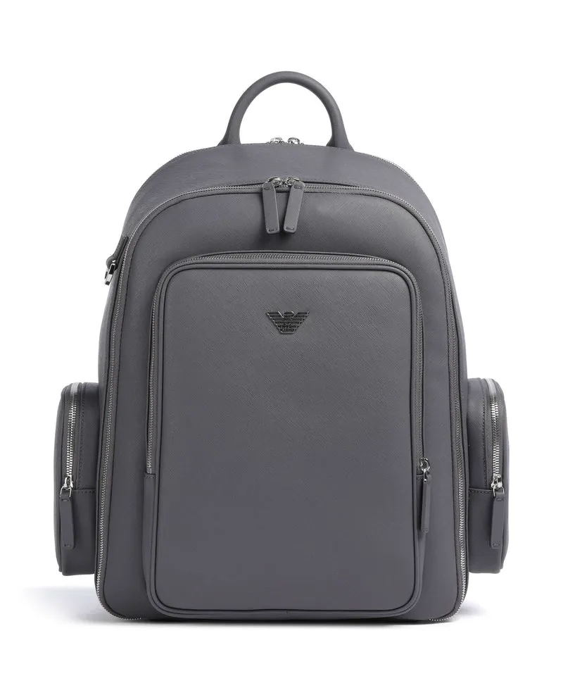 Emporio Armani Business Regenerated Zaino grey