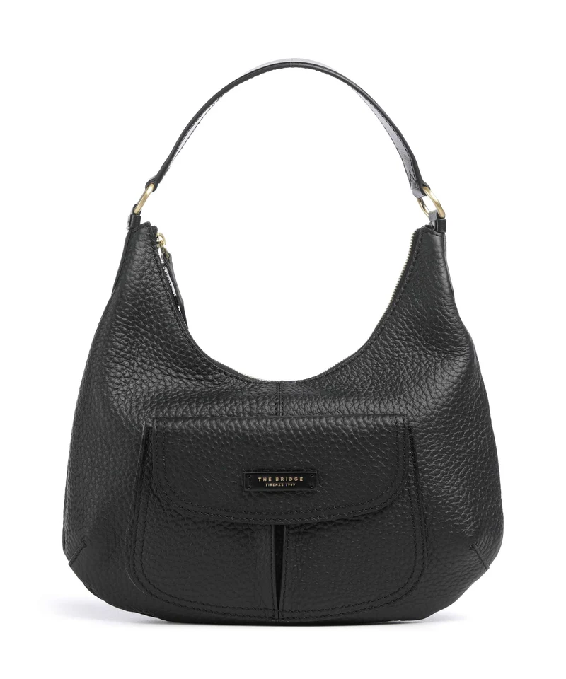 The Bridge Martina Borsa hobo nero