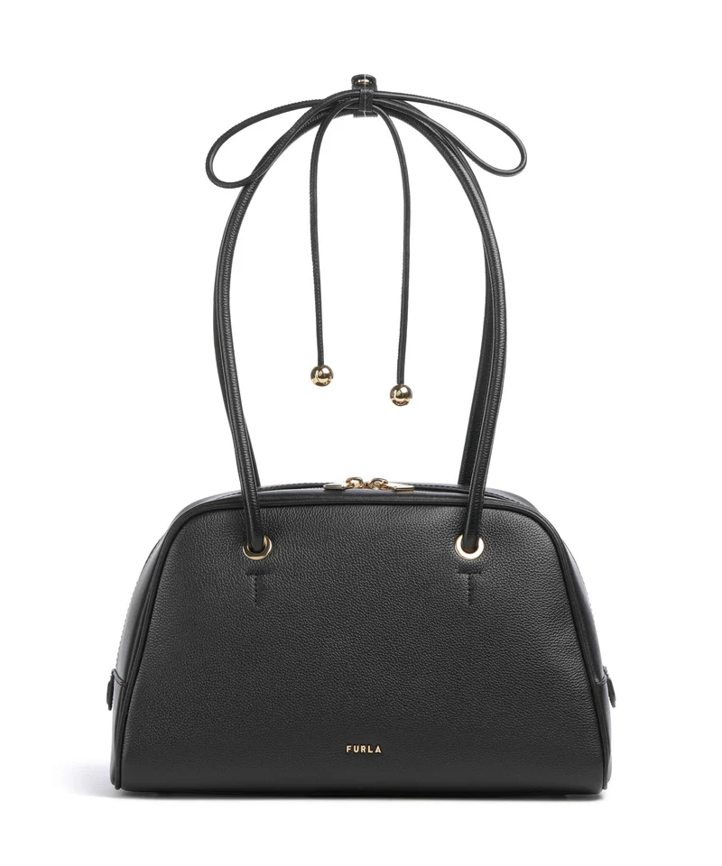 Furla Poppy M Borsa a spalla nero