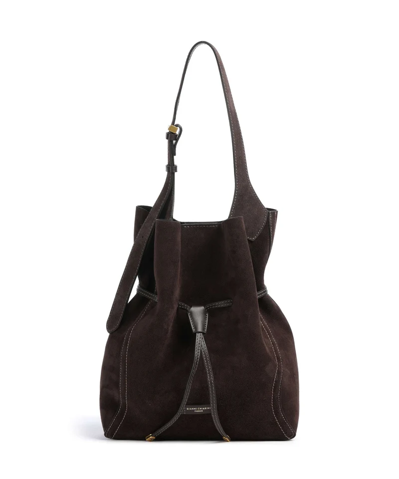 Gianni Chiarini Sienna Borsa a secchiello moka
