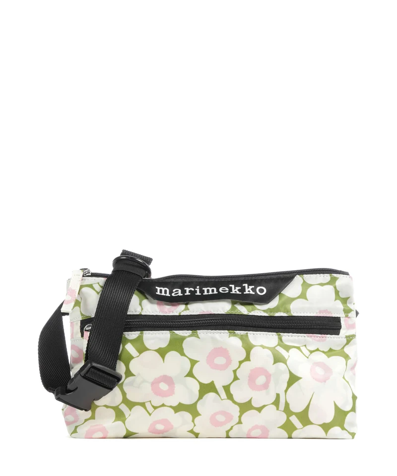 Marimekko Neat S Unikko Borsa a tracolla light yellow/green/lt pink