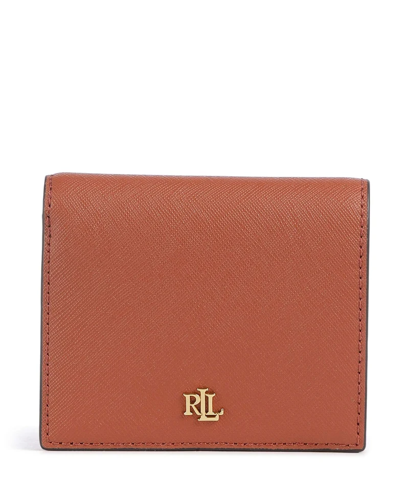 Lauren Ralph Lauren Small Portafoglio red terracotta