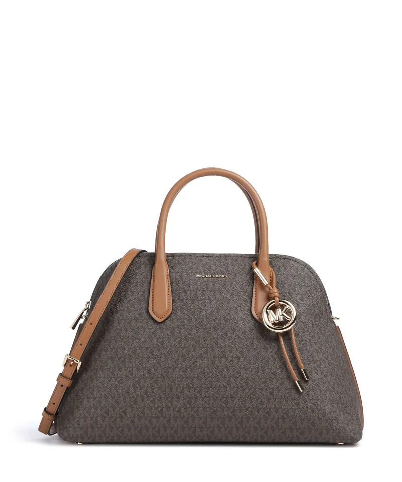 Michael Kors Freddie Large Borsa a mano brown/acorn