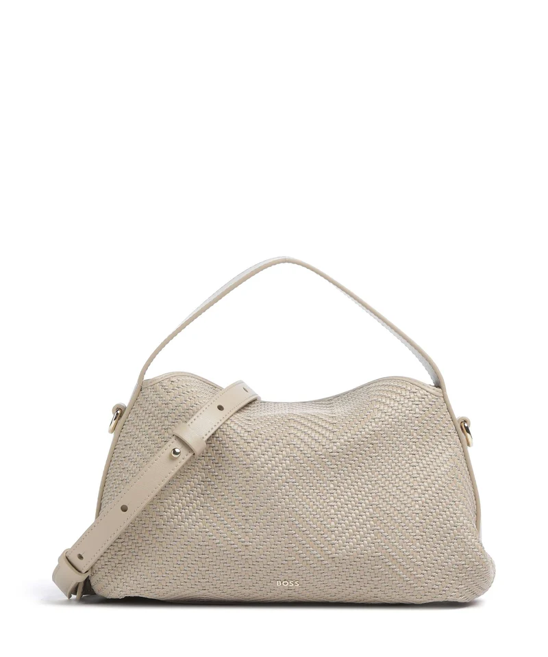 BOSS Caylie Borsa a tracolla light beige
