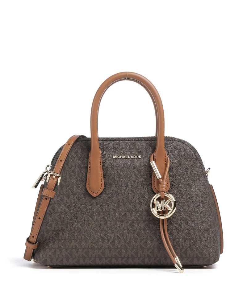 Michael Kors Freddie Medium Borsa a mano brown/acorn
