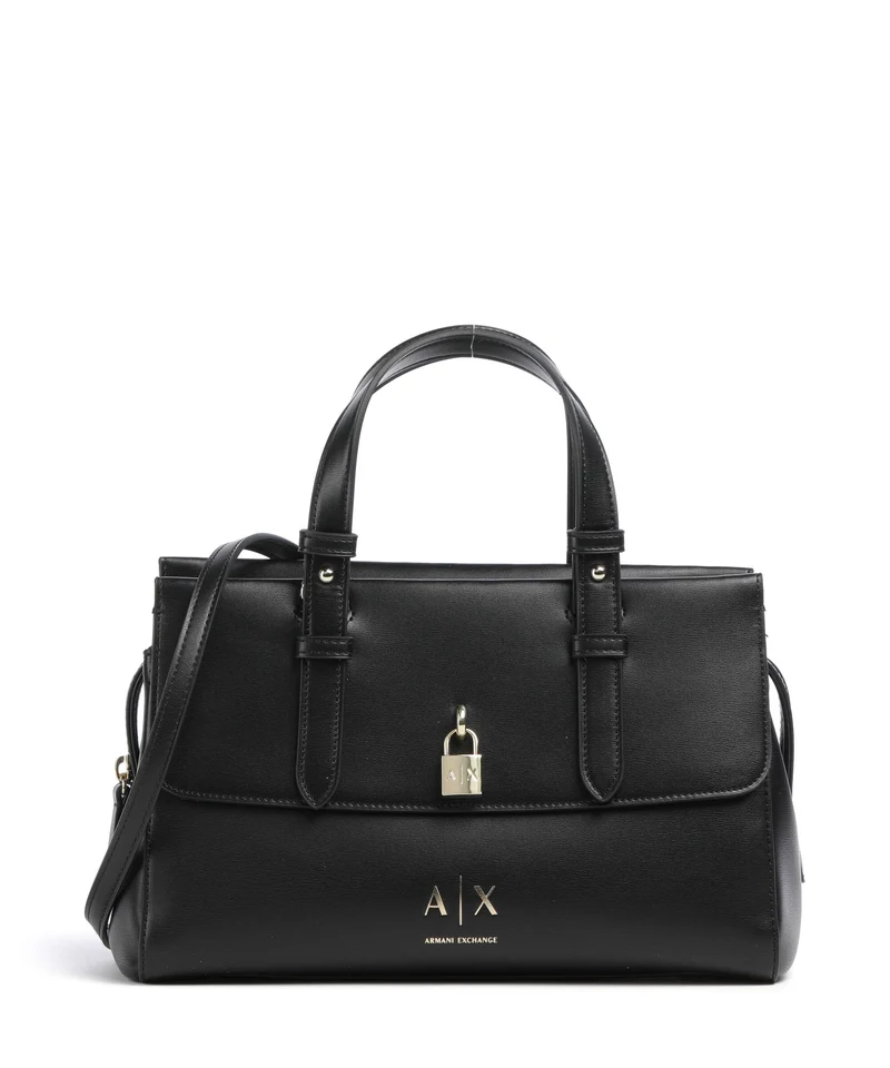 Armani Exchange Taylor M Borsa a mano black