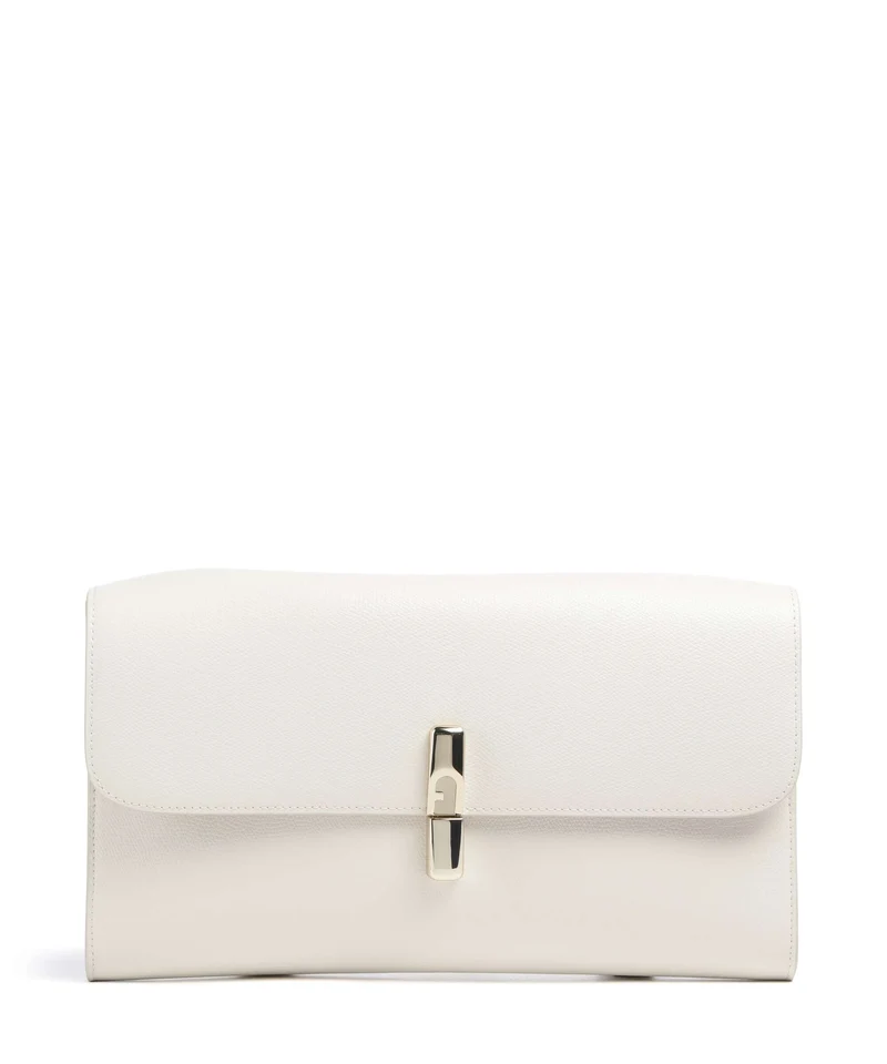 Furla Iride Borsa pochette panna