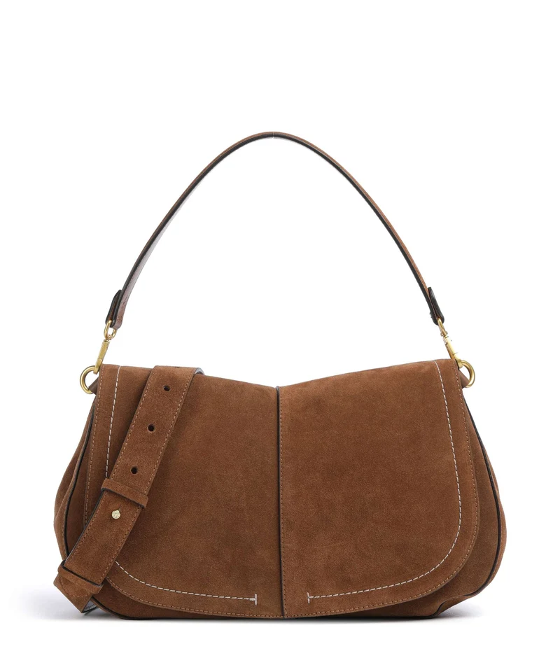 Gianni Chiarini Helena Round Borsa a spalla cognac