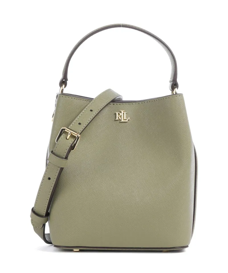 Lauren Ralph Lauren Reese Small Borsa a secchiello sage green