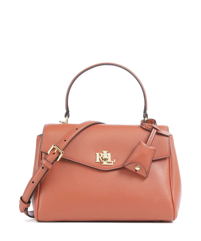Lauren Ralph Lauren Farrah Small Borsa a mano red terracotta