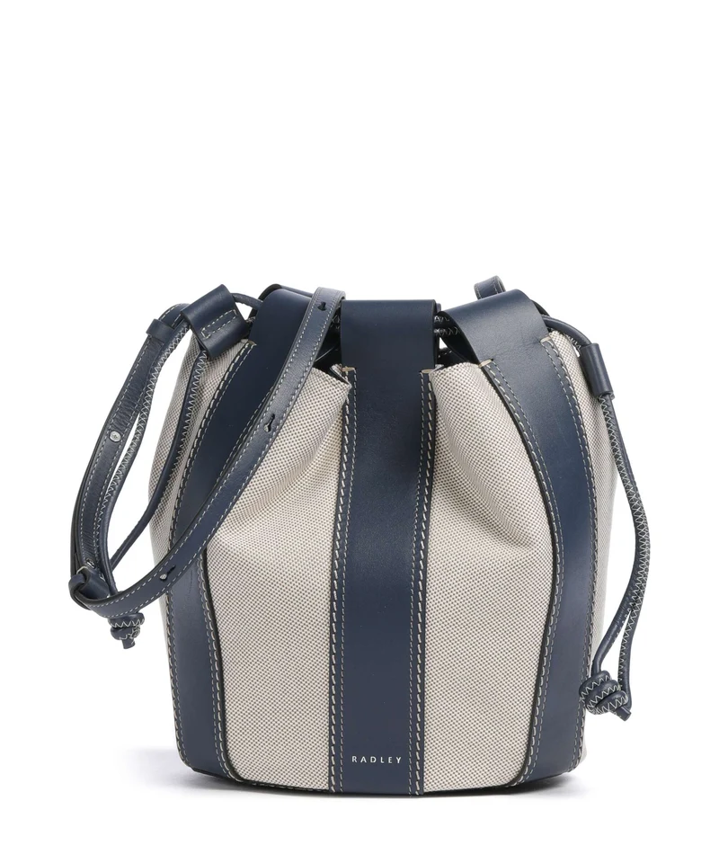 Radley London The Flora Medium Borsa a secchiello naval