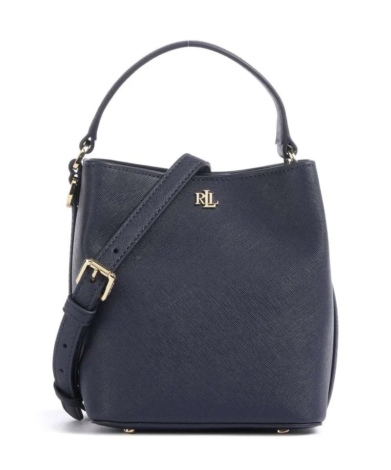 Lauren Ralph Lauren Reese Small Borsa a secchiello refined navy