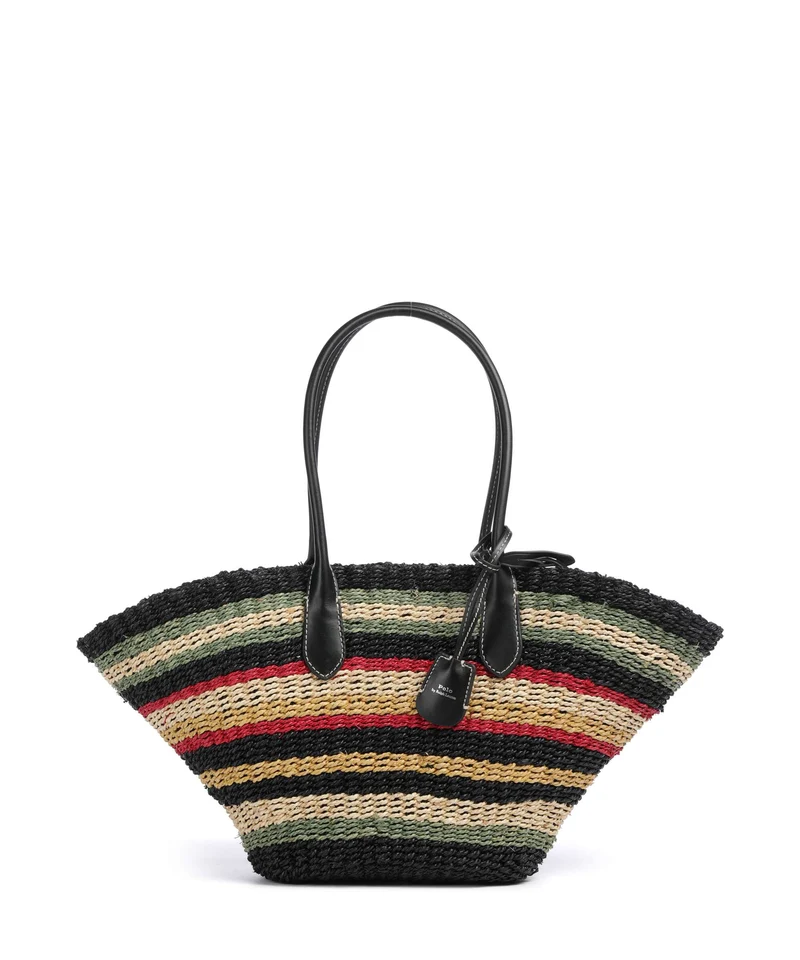 Polo Ralph Lauren Bellport Medium Borsa shopper multi stripe