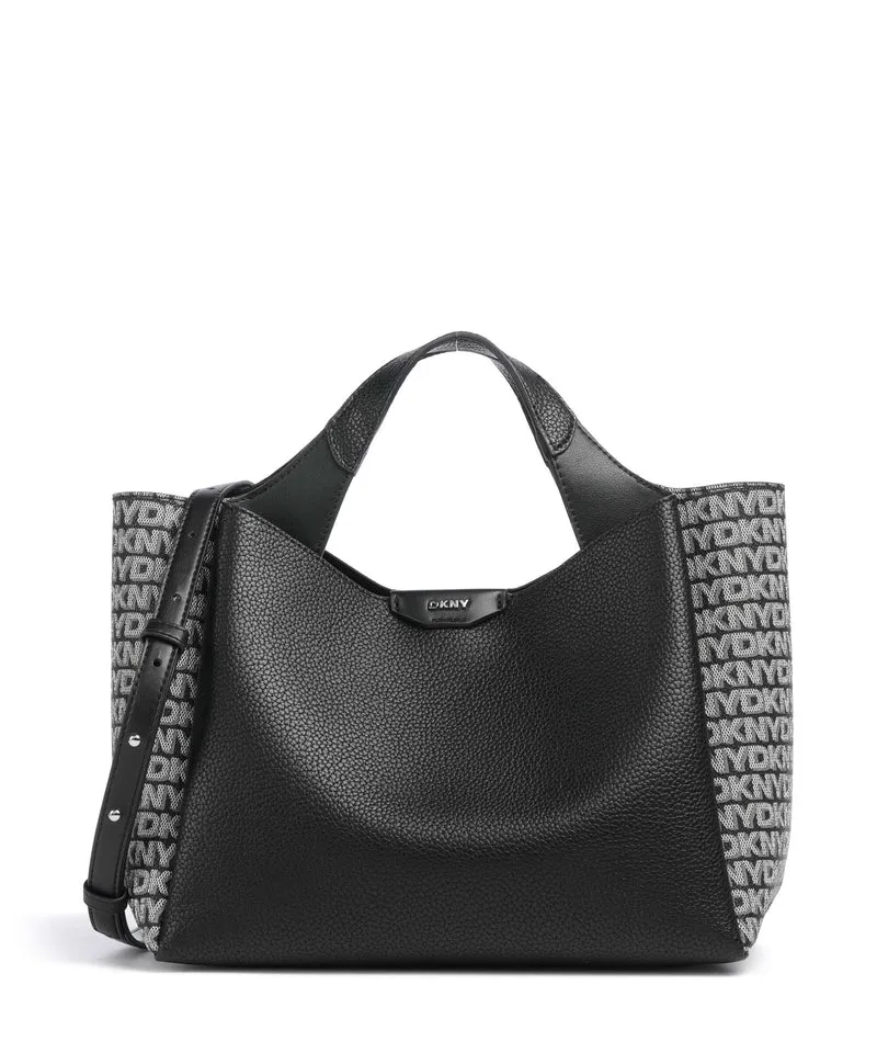DKNY Willa Borsa a mano black/silver