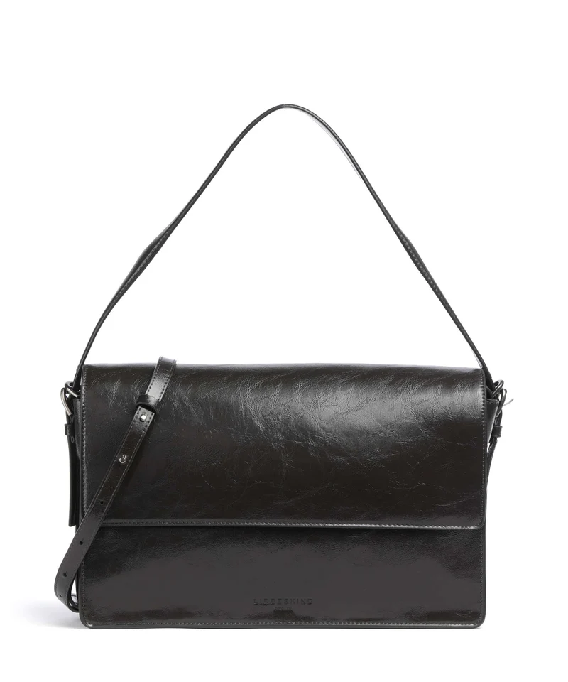 Liebeskind Audrey Recycled Lack Distressed M Borsa a spalla deep soil