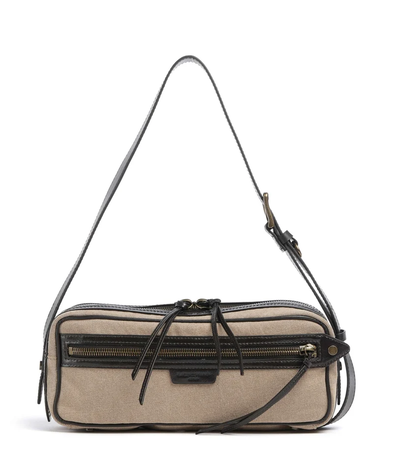 Liebeskind Juno Denim S Borsa a spalla beige