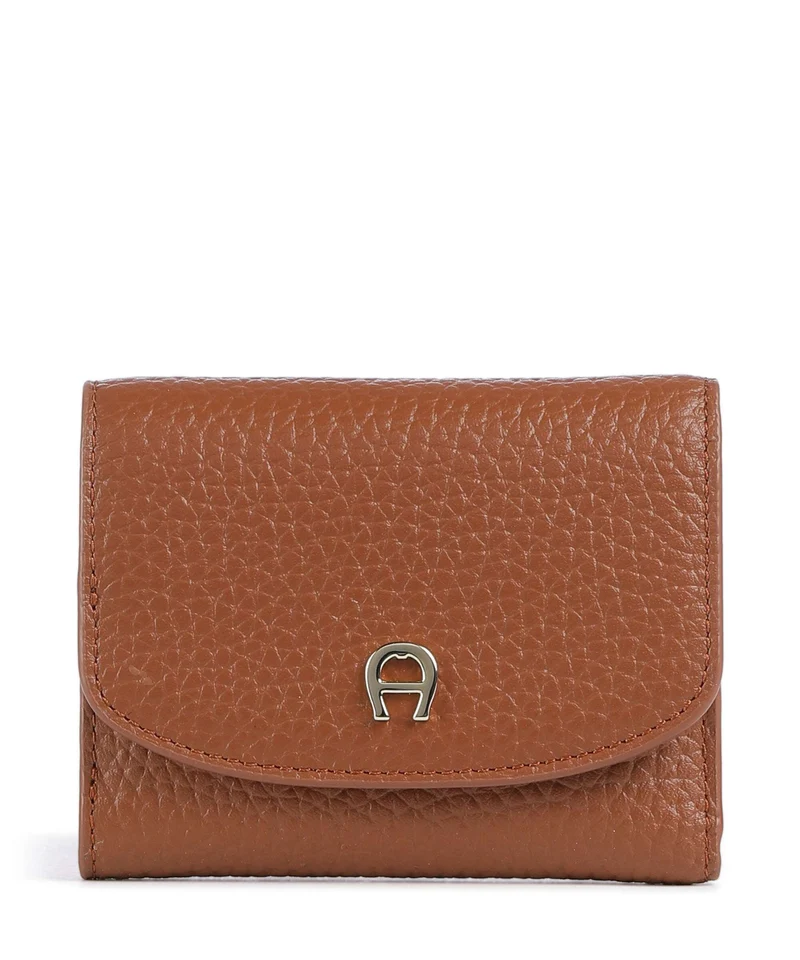 Aigner Carré Soft Portafoglio cognac brown