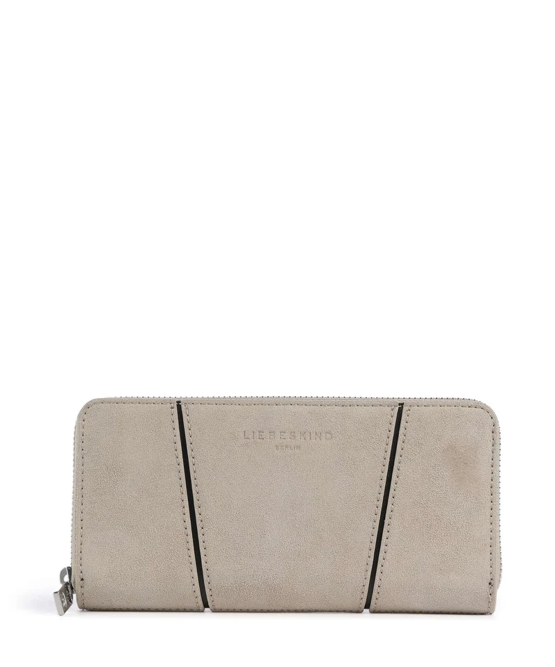 Liebeskind Una Gigi Recycled Suede L Portafoglio beige