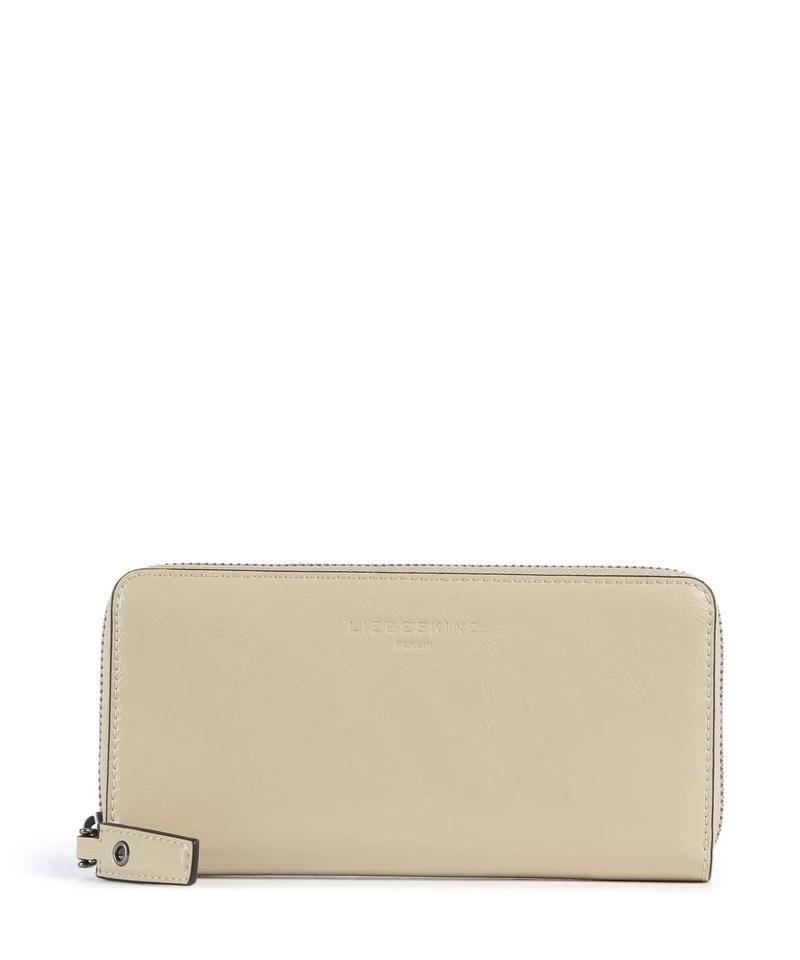 Liebeskind Sally Audrey Recycled Lack Distressed Portafoglio biscotti