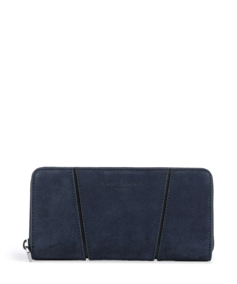 Liebeskind Una Gigi Recycled Suede L Portafoglio peacoat