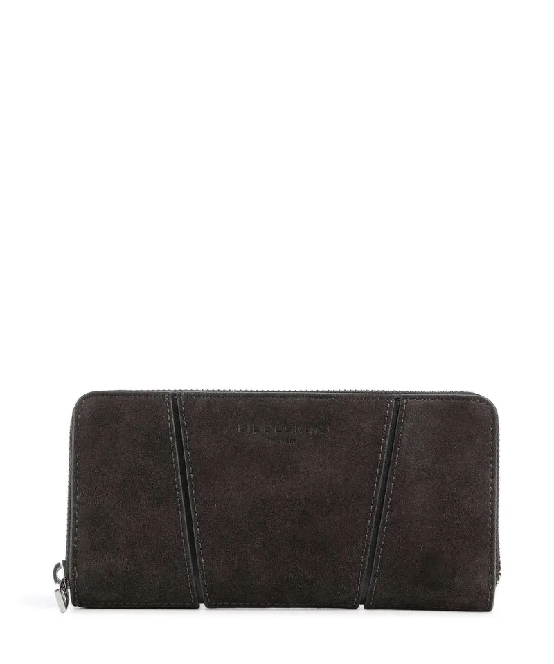 Liebeskind Una Gigi Recycled Suede L Portafoglio deep soil