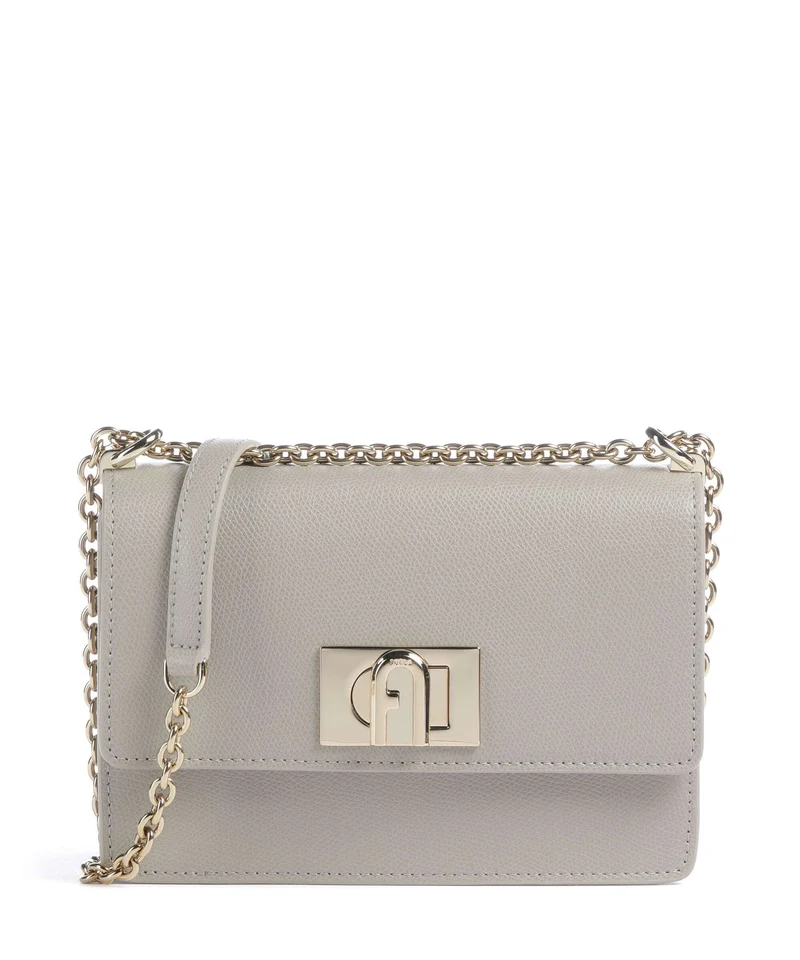 Furla 1927 Mini Borsa a spalla stone gray