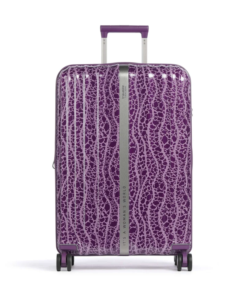 Travelite Lascana Edition Valigia trolley (4 ruote) plum
